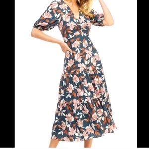 NWT size 2 Gal Meets Glam Tegan midi dress